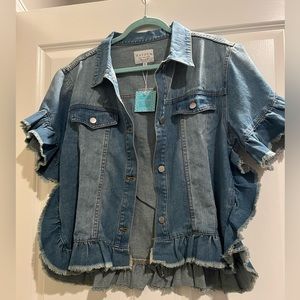 Hayden denim blue Jean jacket Women’s M L